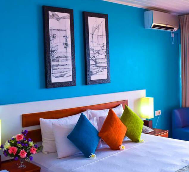 The Standard Hotel Rooms at The Fisherman's Bay Hotel, Weligama, Sri Lanka