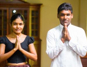 The well qualitied therapists at the Ayurveda Spa of the Sigiriya Village Hotel