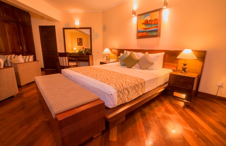 The Palms Hotel in Beruwala, Sri Lanka offers four Garden View Suite Rooms